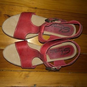 Sbicca Red Sandals